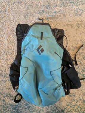 Black Diamond Teal and Black Trail Hydration Vest